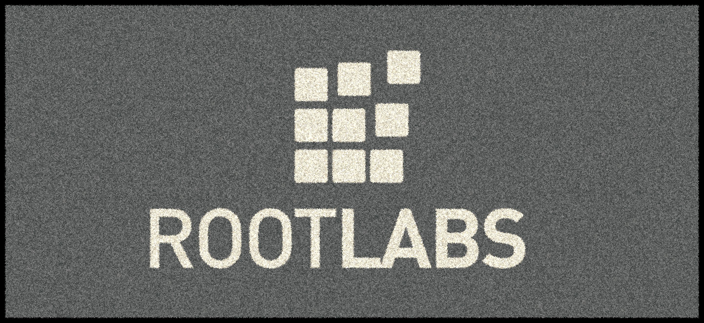 rootlabs logo mat